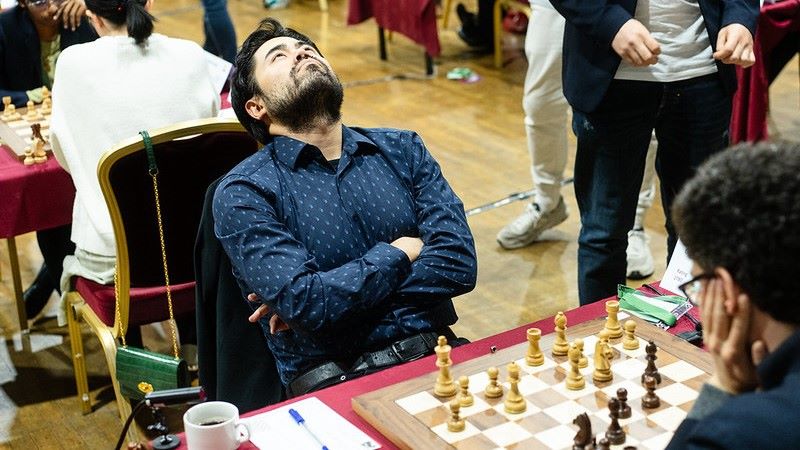 Alexandr Fier alexandr Mustafa Yilmaz- Fide Grand Swiss 2023, Round 3 